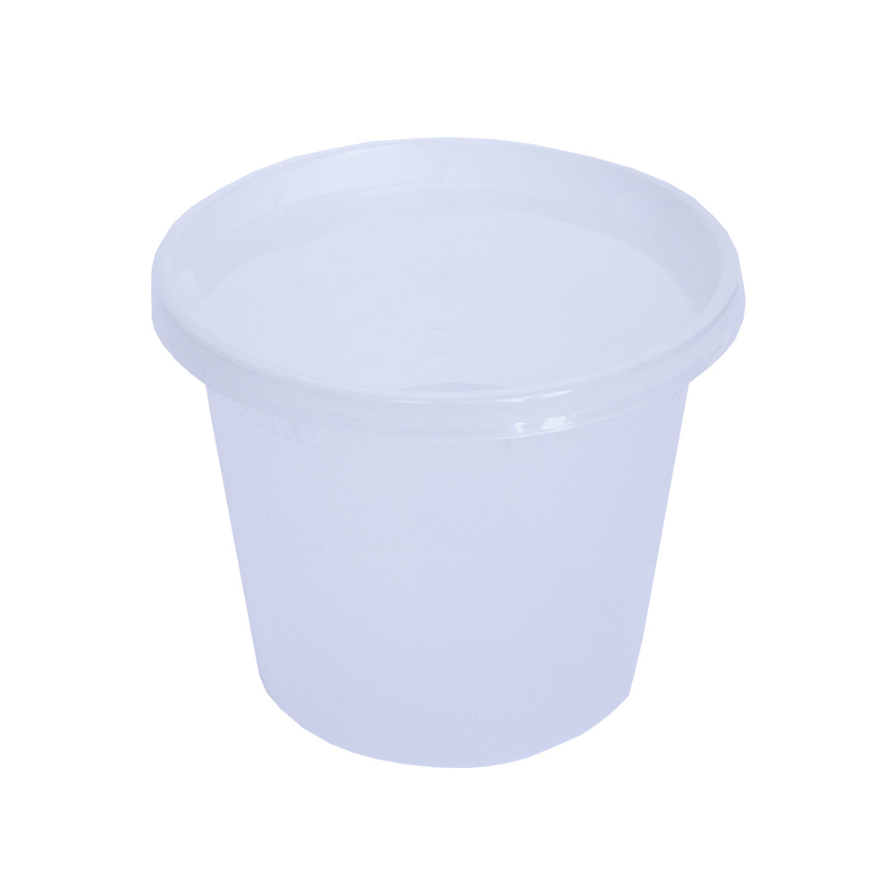 Plastic Deli Container With Lid Combo Pack - 20oz.- 240/Case